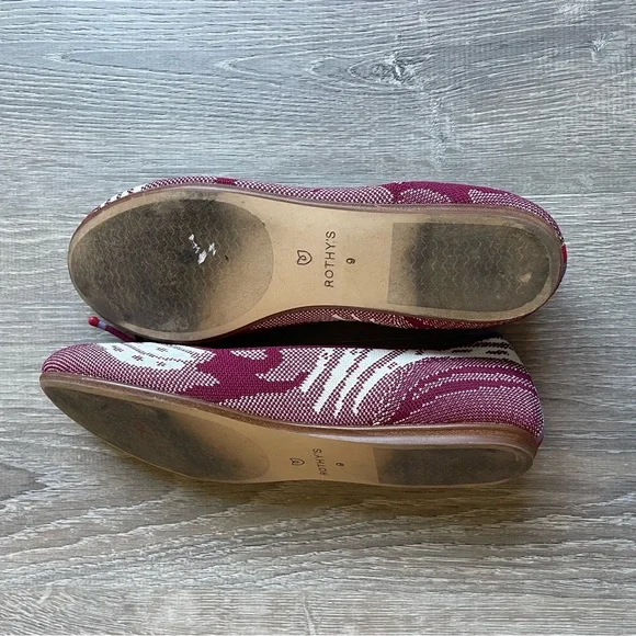 Rothy’s Botanical Burgundy Flats - Picture 5 of 5